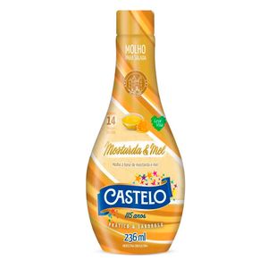 Molho de Mostarda e Mel Castelo 236ml