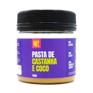 Pasta de Castanha e Coco Sem Lactose We Nutz 150g