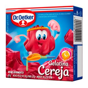 Gelatina de Cereja Dr. Oetker 20g