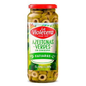 Azeitonas Verdes Em Conserva Fatiadas La Violetera 320g