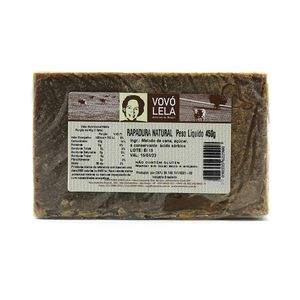 Rapadura Natural Vovó Lela 450g