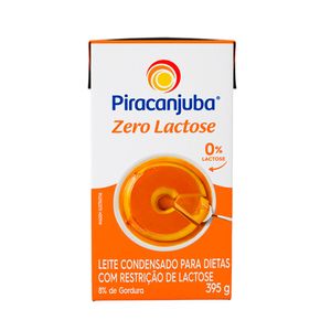 Leite Condensado Zero Lactose Piracanjuba 395g