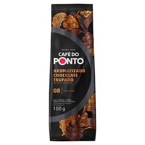 Café Torrado e Moído Sabor Chocolate Trufado Café do Ponto 100g
