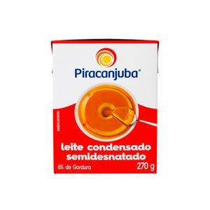 Leite Condensado Semidesnatado Piracanjuba 270g