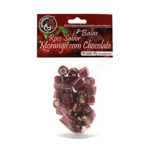 Balas de Morango Com Chocolate Galo Doce 100g
