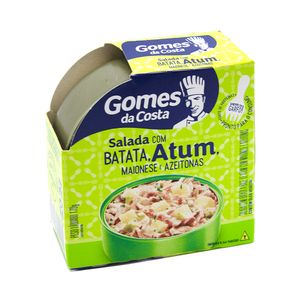 Salada com Batata, Atum, Maionese e Azeitonas Gomes da Costa 170g