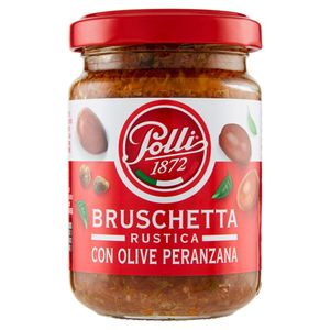 Bruschetta Rústica com Azeitona Peranzana Polli 140g