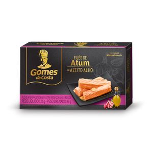 Filés de Atum em Azeite e Alho Gomes da Costa 125g