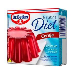 Gelatina de Cereja Diet Dr. Oetker 12g