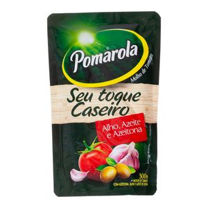 Molho de Tomate  com Pedaços de Azeitona Pomarola 300g