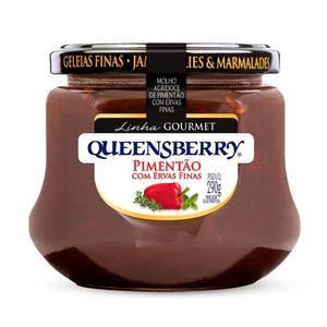 Molho Agridoce de Pimentão Com Ervas Finas Queensberry 290g