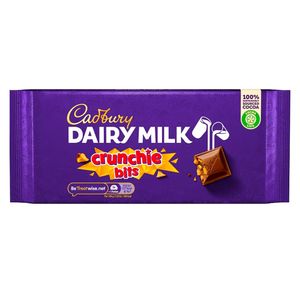 Chocolate Dairy Milk Crunchie Bits Cadbury 180g