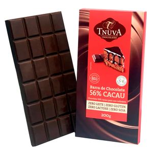 Barra de Chocolate 56% Cacau Tnuva 200g