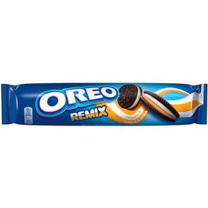 Biscoito Sabor Chocolate Com Recheio de Caramelo e Baunilha Oreo 157g