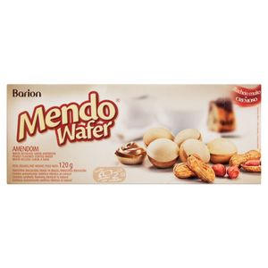 Wafer Recheado Sabor Amendoim Barion 120g
