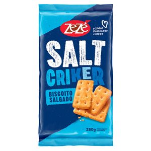 Biscoito Criker Salgado Zezé 280g