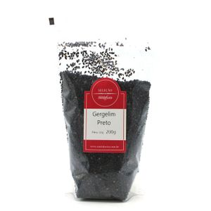 Gergelim Preto Casa Santa Luzia 200g