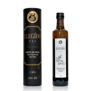 Azeite de Oliva Extra Virgem com Alho Negro Cia das Pimentas 500ml