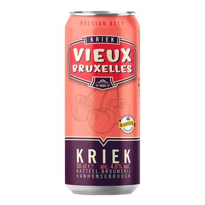 Cerveja Kriek Viuex Bruxelles Kasteel 500ml