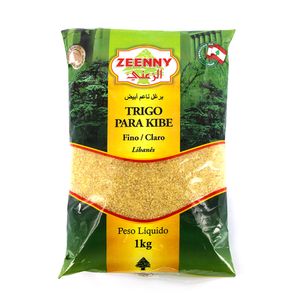 Trigo Para Kibe Fino Claro Zeenny 1kg