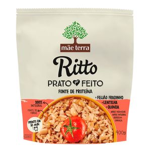 Arroz Integral Ritto Mãe Terra 400g