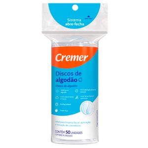 Discos de Algodão Cremer 50 Unidades