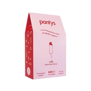 Absorvente Interno Pantys 8 Unidades