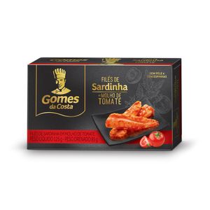 Filés de Sardinha ao Molho de Tomate Gomes da Costa 125g