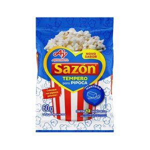 Tempero Para Pipoca Sabor Manteiga Sazón 60g