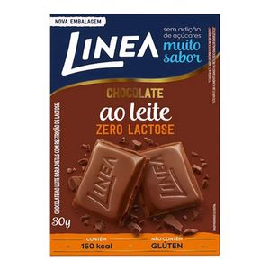 Chocolate ao Leite Sem Açúcar Linea 30g