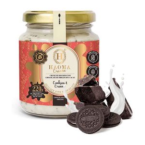 Creme Cookies & Cream Com Chocolate 56% Haoma 220g