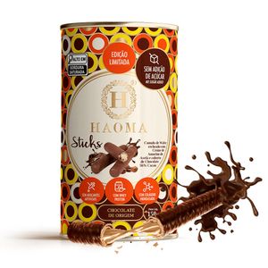 Sticks Recheado com Creme de Amorino e Cobertura de Chocolate Haoma 150g
