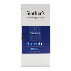 Chocolate Chocofit Sem Açúcar Mother's 80g