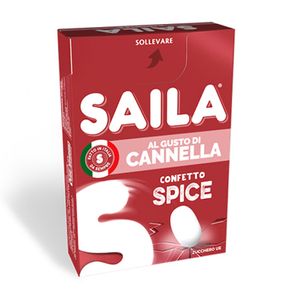 Bala de Menta Sabor Canela Saila 40g