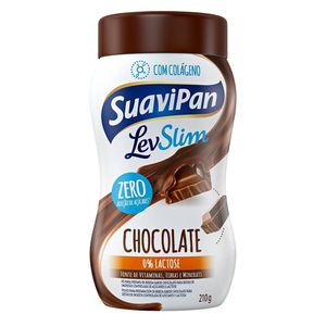 Preparo de Bebida Sabor Chocolate Sem Açúcar Suavipan 210g