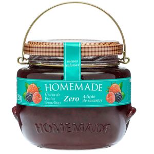 Geleia de Frutas Vermelhas Sem Açúcar Homemade 250g