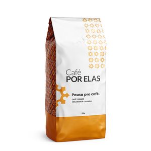 Pausa Para o Café Torrado e Moído Café Por Elas 250g