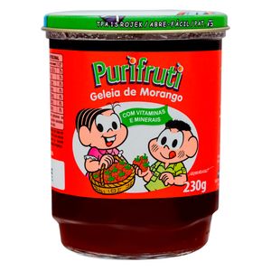 Geleia de Morango Turma da Mônica Purifruti Homemade  230g
