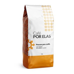 Pausa Para o Café Torrado em Grãos Café Por elas 250g
