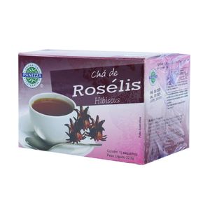Chá de Rosélis Hibiscos Panizza 22,5g