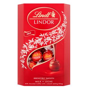 Bombons de Chocolate ao Leite Com Recheio Derretido Cremoso Lindt 337g