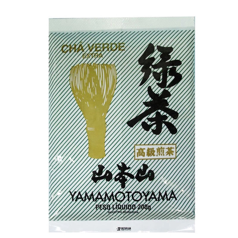 (´’▽’｀)ヤマダ。 Chá Verde Yamamotoyama 200g - Casa Santa Luzia