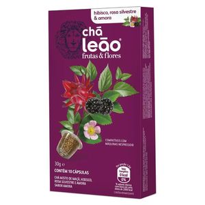 Chá Leão em Cápsulas de Frutas e Flores 30g