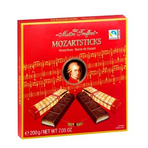 Chocolate Mozartsticks Maître Truffout 200g