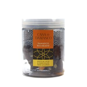 Damasco Recheado de Doce de Leite & Chocolate Meio Amargo Casa do Damasco 150g