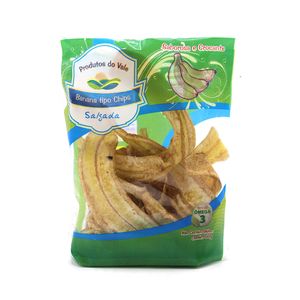 Chips de Banana Salgada Produtos do Vale 50g