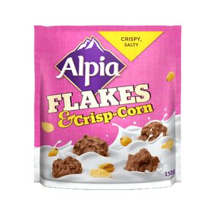 Flakes & Crisp-Corn Chocolate Alpía 150g