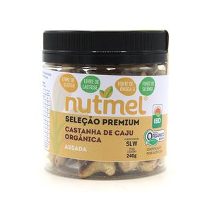 Castanha de Caju Orgânica Assada Nutmel 240g