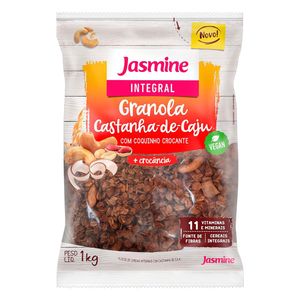 Granola Integral com Castanha-de-Caju Jasmine 1kg
