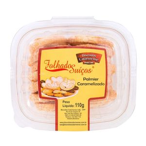 Biscoito Folhado Suíço Caramelizado Biscoitos Catarinense 110g